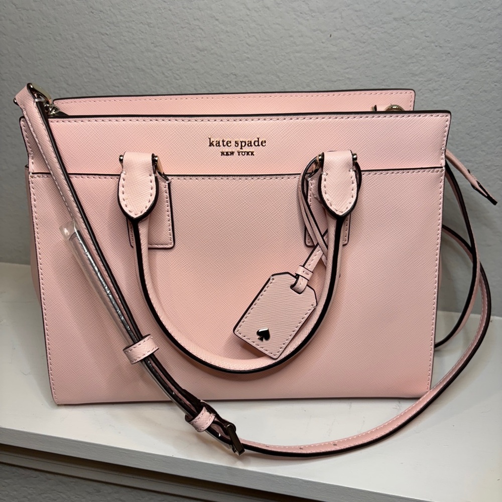 NWOT Kate Spade Baby Pink Satchel